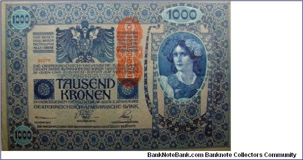 1000 Kronen Banknote