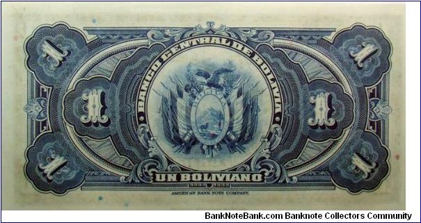 Banknote from Bolivia year 1928