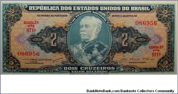 2 Cruzeiros Banknote