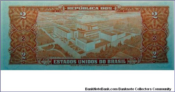 Banknote from Brazil year 1955