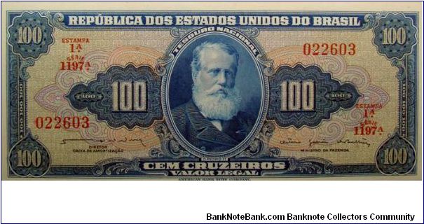 100 Cruzeiros Banknote