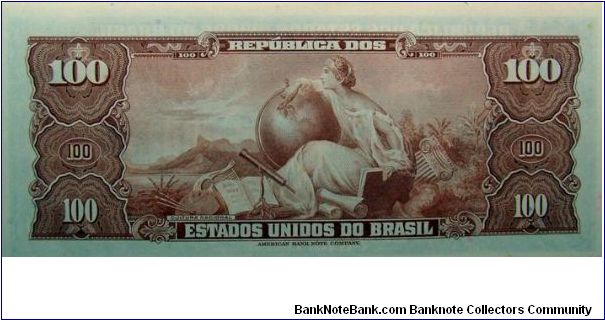 Banknote from Brazil year 1964