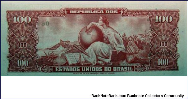 Banknote from Brazil year 1963