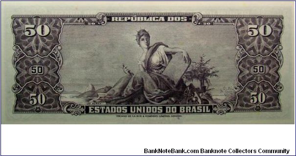 Banknote from Brazil year 1966