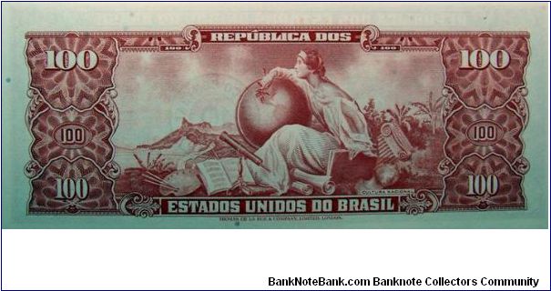 Banknote from Brazil year 1966