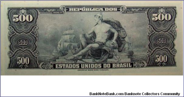 Banknote from Brazil year 1967