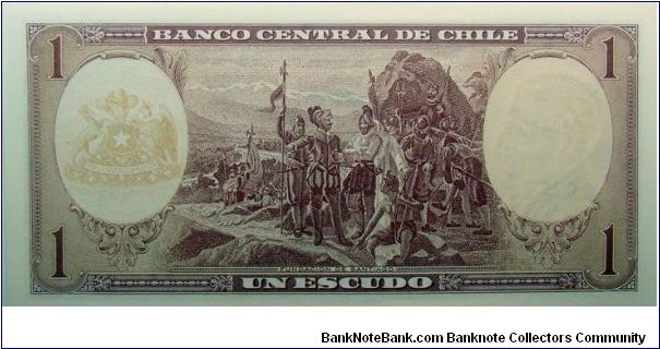 Banknote from Chile year 1962