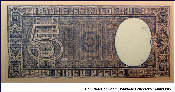 Banknote from Chile year 1947