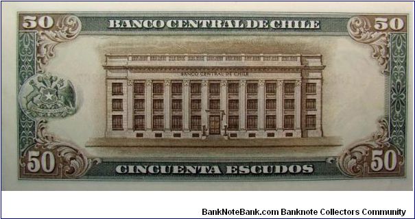 Banknote from Chile year 1962