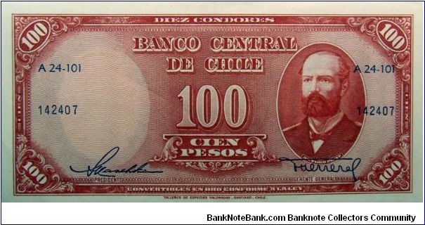 100 Pesos 1947-58 Banknote