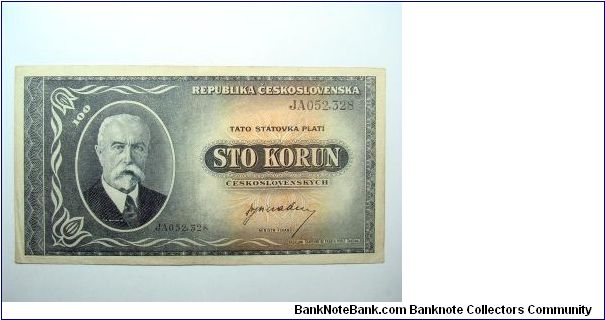 100 Korun Banknote