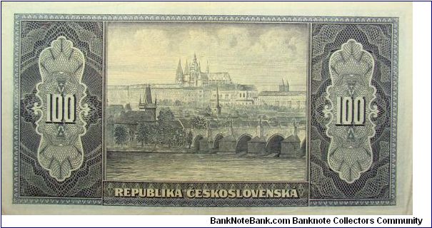 Banknote from Czech Republic year 1945