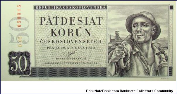 50 Korun Banknote