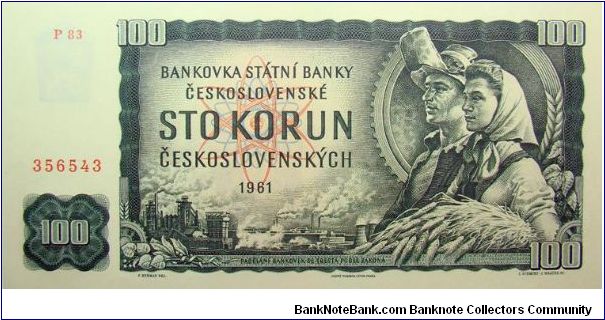 100 Korun Banknote