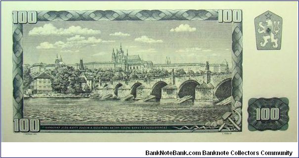 Banknote from Czech Republic year 1961