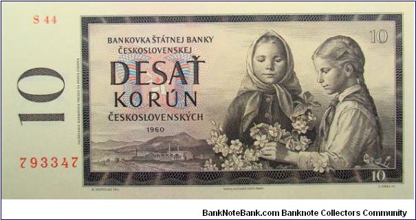 10 Korun Banknote