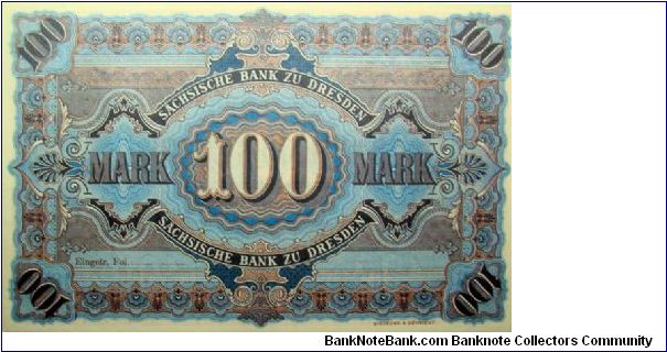 Banknote from Germany year 1911