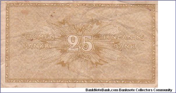 Banknote from Finland year 1918