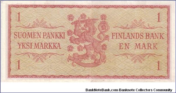 Banknote from Finland year 1963