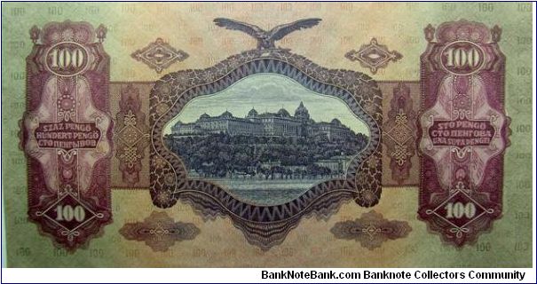 Banknote from Hungary year 1930