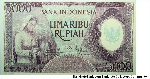 5000 Rupiah Banknote