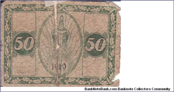 Banknote from Germany year 1919