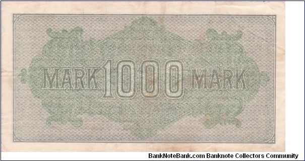 Banknote from Germany year 1922