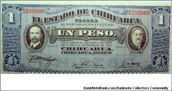 1 Peso Banknote