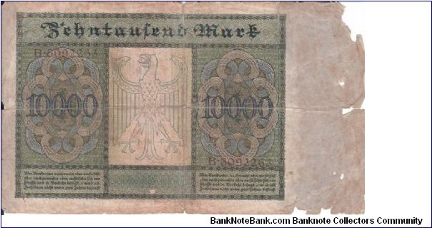 Banknote from Germany year 1922