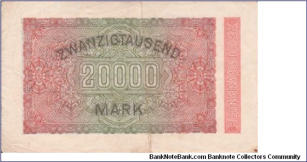 Germany 20 000 mark 1923 (1) Banknote