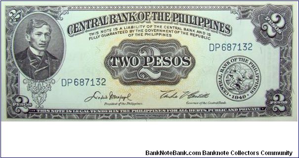 2 Pesos Banknote