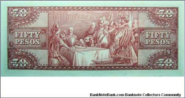 Banknote from Philippines year 1949