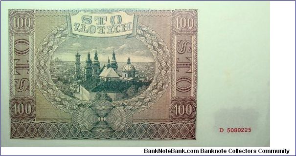 Banknote from Poland year 1941