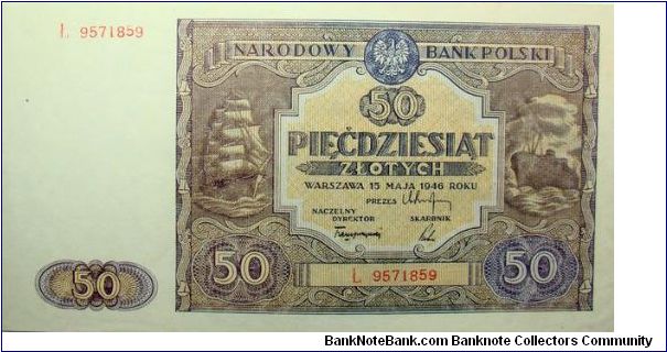 50 Zlotych Banknote