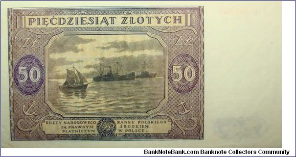 Banknote from Poland year 1946