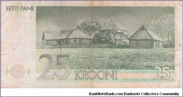 Banknote from Estonia year 1992