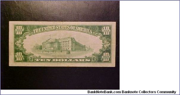 Banknote from USA year 1928