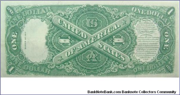 Banknote from USA year 1917