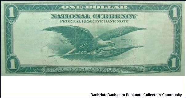 Banknote from USA year 1918