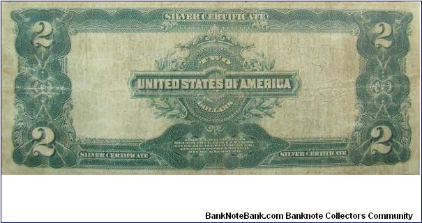 Banknote from USA year 1899