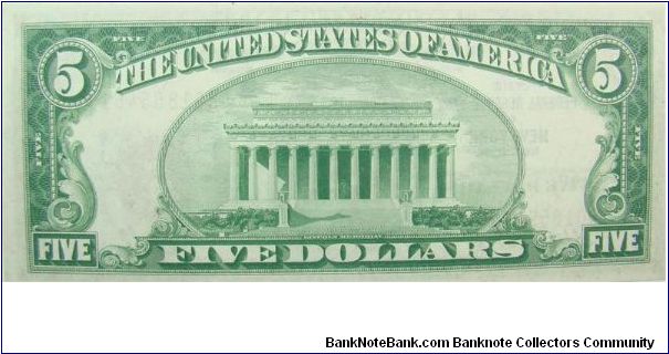 Banknote from USA year 1929