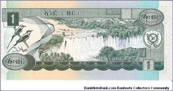 Banknote from Ethiopia year 1991