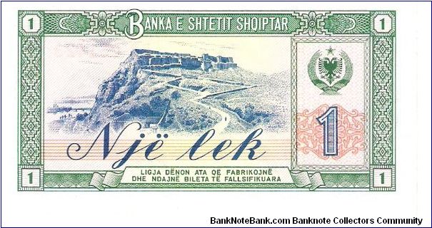 Banknote from Albania year 1976