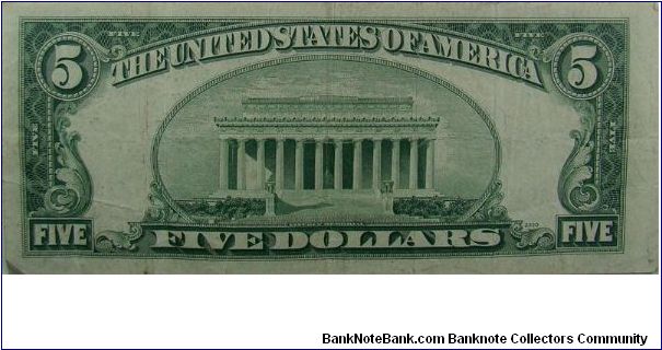 Banknote from USA year 1953