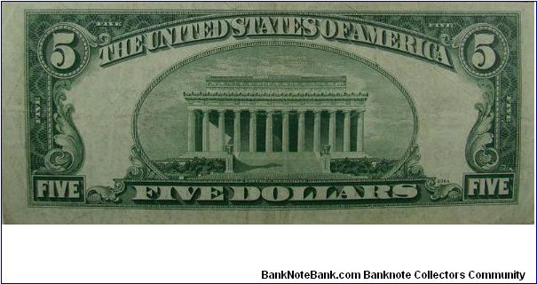 Banknote from USA year 1953