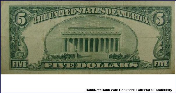 Banknote from USA year 1953