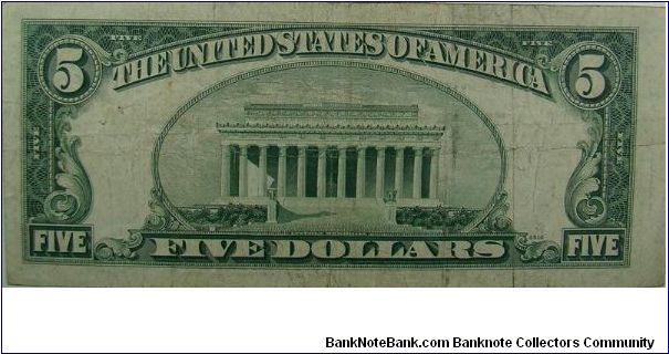Banknote from USA year 1953