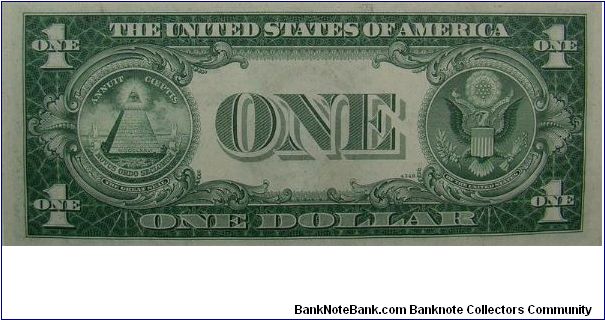 Banknote from USA year 1935