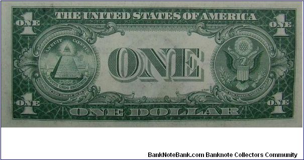 Banknote from USA year 1935