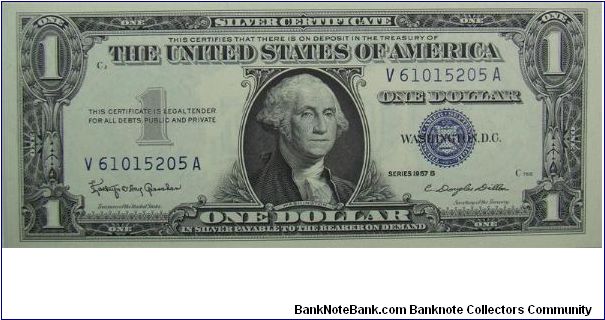 $1 Silver Certificate
Granahan/Dillon Banknote